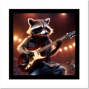 cure raccoon Posters and Art